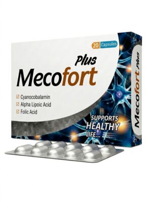 Mecofort Plus Nerve Care & Fatigue Relief: Advanced Capsules 1000mcg (20 Capsules)
