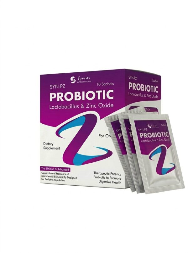 SYN-PZ Probiotic Sachet for Kids in Pakistan - L. Reuteri & Zinc 10-Sachet Box