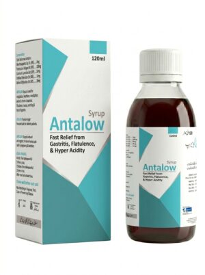 Antalow natural digestive syrup for acidity relief and appetite support - Syncar Nutraceuticals Pakistan